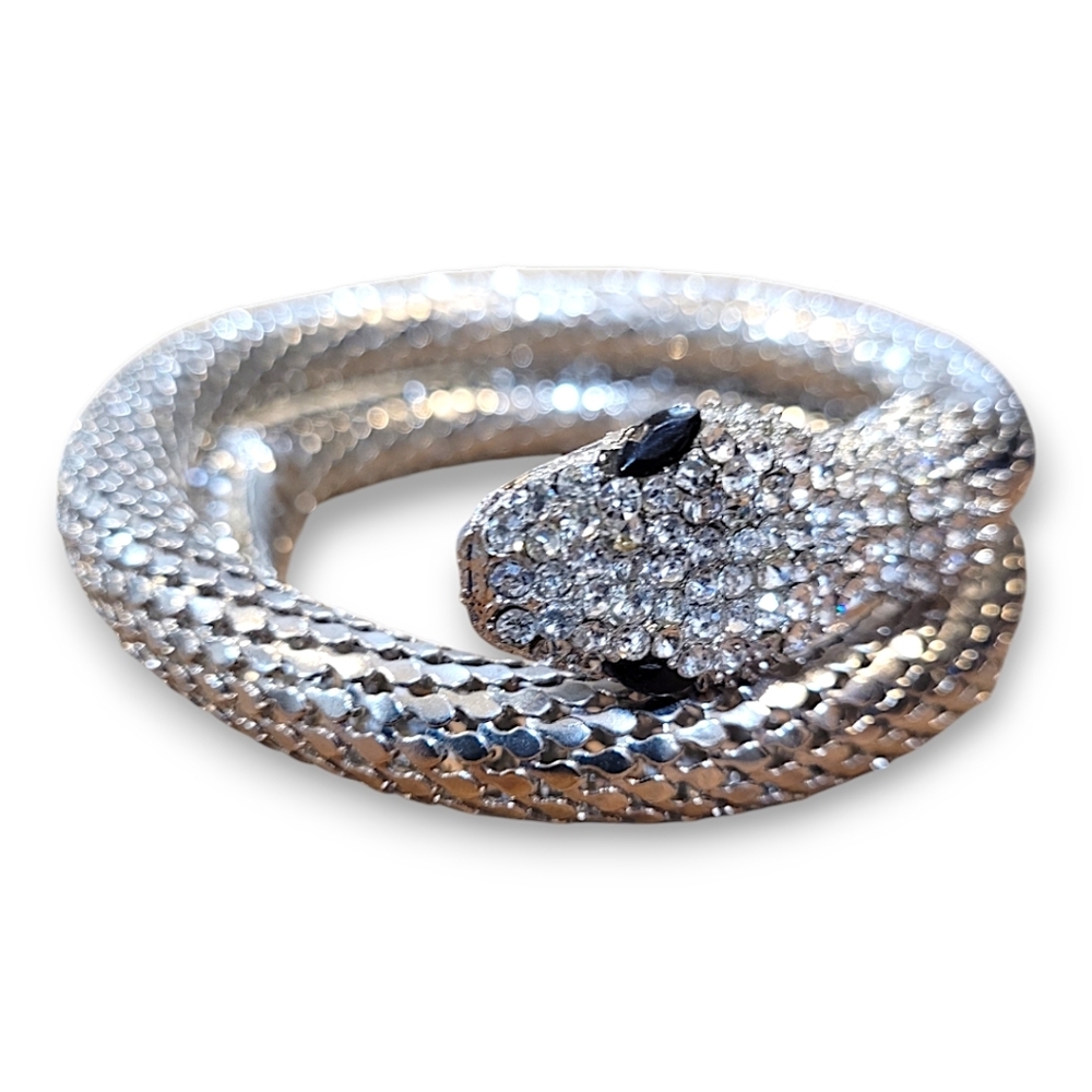 Swiftie Crystal Serpent Wrap Bracelet